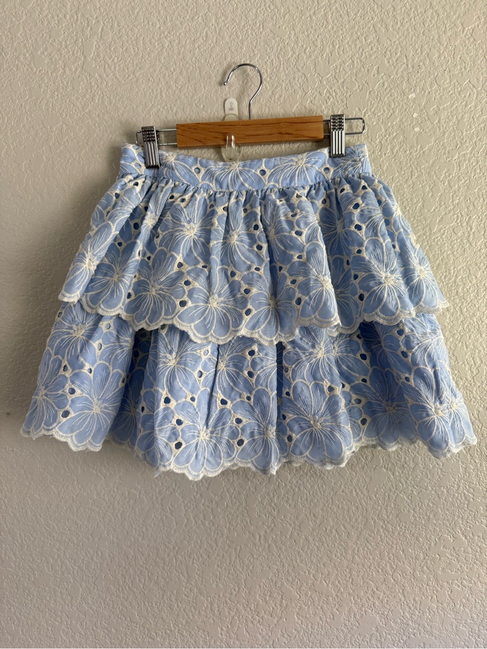 Altar'd State Emaline Embroidered Floral Skirt NEW